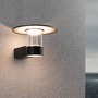 Nástěnná - P 94834 LED venkovní nástěnné svítidlo Sienna pohybové čidlo HF senzor IP44 212mm 3000K 9 / 1x3W 230V antracit hliník - PAULMANN - foto 4
