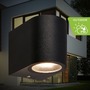 Nástěnná - TF 322905TF TELEFUNKEN venkovní nástěnné svítidlo, ochrana proti stříkající vodě, bez vypínače, černá - BRILONER - foto 4