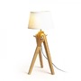 Stolní lampy dekorační - RED R13303 AMBITUS stolní podstavec bambus 230V E27 28W - RED - DESIGN RENDL - foto 4