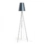 Stínidla, kryty, clony - RED R11580 CONNY 25/30 stolní stínidlo Monaco petrolejová / stříbrné PVC  max. 23W - RED - DESIGN RENDL - foto 4