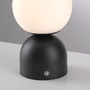 Stolní lampy dekorační - LD 19218-18 Kolekce Schöner Wohnen LED bateriové stolní svítidlo RUDI, černá, nabíjecí přes USB, 3000-6000K - JUST LIGHT - foto 4