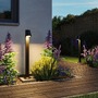 Sloupková - P 94863 LED stojací svítidlo Caissa pohybové čidlo HF senzor IP44 793mm 3000K 9W 230V 65° antracit hliník - PAULMANN - foto 4