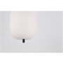 Koule - NV 9624075 Závěsné svítidlo LATO černý kov a opálové sklo E14 1x5W 230V IP20 bez žárovky - NOVA LUCE - foto 4