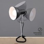 Stolní lampy s klipem - BRI 2790-015 Svítidlo se svorkou 30,5 cm 1x E14 8W černá - BRILONER - foto 4