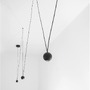 Podélná - NV 9303941 Závěsné svítidlo NOCCI černý hliník černý kabel LED 3x4.5W 230V 3000K IP20 - NOVA LUCE - foto 4