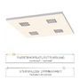 Hranatá - PN 6434-95 PURE-NEO LED stropní svítidlo hranaté v puristickém designu s nastavitelnou barvou světla a funkcí stmívání 2700-5000K - PAUL NEUHAUS - foto 4