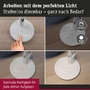 Stolní lampy pracovní - P 78016 LED stolní lampa na psací stůl Darba 4000K 15W bílá mat - PAULMANN - foto 4