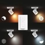 Bodová - PH 8720169320772 Hue WA Runner bodové LED svítidlo GU10 5W 350lm 2200-6500K IP20 bílá +ovladač - PHILIPS - foto 4