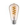 E27 - P 29157 Filament 230V Smart Home Zigbee 3.0 LED žárovka ST64 E27 7,5W měnitelná bílá stmívatelné zlatá - PAULMANN - foto 4