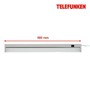 Přisazená - TF 600104TF TELEFUNKEN LED skříňkové svítidlo, 55 cm, 8,5 W, titan - BRILONER - foto 4