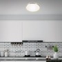Kruhová - BRI 3443-219 LED stropní svítidlo, pr. 35,5 cm, 18 W, hliník-bílé - BRILONER - foto 4