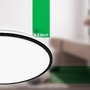 Kruhová - BRILO 3836015 Pulap A LED stropní svítidlo, energetická třída A, přímé a nepřímé osvětlení, černá - BRILO - foto 4