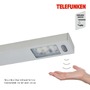 Přisazená - TF 203609TF TELEFUNKEN 3ks sada senzor nábytkové skříňkové svítidlo, 16 cm, 2,5 W, 180 lm, hliník - BRILONER - foto 4
