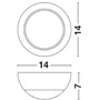 Nepřímé osvětlení - NV 910161 Nástěnné svítidlo ODIN bílý hliník LED 5W - NOVA LUCE - foto 4