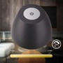 Stolní lampy dekorační - BRILO 7661015 Serina Wood stolní lampa - 2,5W, 200lm, bezdrátová, LED, dotykový vypínač, IP44, stmívatelná, antracit/dřevo - BRILO - foto 4