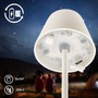Stolní lampy dekorační - BRILO 7653016 Kiki Nano stolní lampička - 1,5W, 130lm, nabíjecí, LED, stmívatelné, teplá bílá, bílá - BRILO - foto 4