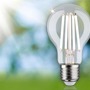E27 - P 29230 Eco-Line Filament 230V LED žárovka E27 4,5W 4000K stmívatelné čirá - PAULMANN - foto 4
