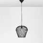 Dekorativní - NV 9586512 Závěsné svítidlo BREDO černý hliník černý kabel E27 1x12W 230V IP20 bez žárovky - NOVA LUCE - foto 4