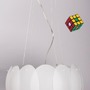 Dekorativní - ILUX 090481 Závěsné svítidlo Ideal Lux Ovalino SP8 bianco 090481 - IDEALLUX - foto 4