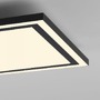 Hranatá - LD 14451-18 LED stropní svítidlo 45x45cm, černá, dálkové ovládání, CCT, ovládané přes aplikaci Tuya stmívatelné 2700-5000K - JUST LIGHT - foto 4