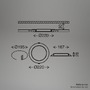 Kruhová - BRI 7995015 Jeft vestavný spot 220mm - 230V, 18W, 1980lm, LED, neutrální bílá, černá - BRILONER - foto 4
