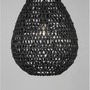 Koule - NV 9858713 Závěsné svítidlo GRIFFIN černý papír černý kabel E27 1x12W 230V IP20 bez žárovky - NOVA LUCE - foto 4