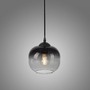 Koule - LD 15420-18 ZEA LED závěsné svítidlo 1 ramenné černé kouřové sklo moderní do interiéru - LEUCHTEN DIREKT / JUST LIGHT - foto 4