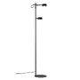 Stojací lampy - NOR 2010844003 Stojací lampa Clyde 2x5W LED černá - NORDLUX - foto 4