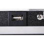 Bodová - LA 1003455 SOMNILA SPOT vnitřní nástěnné svítidlo LED 3000K, černá, verze vlevo vč. USB přípojky - BIG WHITE (SLV) - foto 4