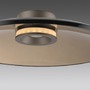 Kruhová - PN 6095-97 LED stropní svítidlo Pure Moon stmívatelné 2700K bronz / tmavý amber - PAUL NEUHAUS - foto 4