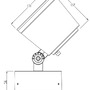 Reflektory - IMPR 732129 Deko-Light podlahové a nástěnné a stropní svítidlo Colt 25W RGBWW 24V DC 25W 3000K 1140 lm 112 černošedá RAL 7021 - foto 4