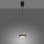 Kruhová - LD 14131-18 Kolekce Schöner Wohnen LED závěsné svítidlo Elmo, černá Comfort Lift, 3000K - JUST LIGHT - foto 4