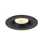 Kruhová - LA 1009724 NUMINOS® GIMBLE L Stropní vestavné svítidlo, 3000 K, 40°, IP20, kulaté, černé - BIG WHITE (SLV) - foto 4