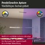 Podélná - P 78025 LED závěsné svítidlo Smart Home Zigbee 3.0 Aptare RGBW+ stmívatelné / 2x16W hliník kartáčovaný - PAULMANN - foto 4
