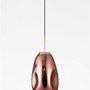 Koule - NV 9190391 Závěsné svítidlo LAVA měděný kov ručně vyrobené měděné sklo E27 1x12W 230V IP20 bez žárovky - NOVA LUCE - foto 4