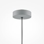 Kónická - M MOD167PL-01GR Závěsné svítidlo Basic E27 40W šedá kov - MAYTONI - foto 4
