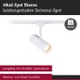 Svítidla - P 95695 URail lištový spot Theron spot 11W 3000K stmívatelné 230V bílá - PAULMANN - foto 4
