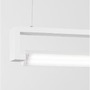 Podélná - NV 9117338 Závěsné svítidlo LINE bílý hliník a akryl rotační LED 38W 230V 3000K IP20 - NOVA LUCE - foto 4
