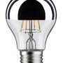 E27 - P 28669 LED žárovka 4,8 W E27 zrcadlový svrchlík stříbrná teplá bílá - PAULMANN - foto 4