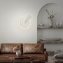 Kruhová - BRI 3542-018 LED stropní svítidlo, pr. 29,5 cm, 12 W, hliník-chrom - BRILONER - foto 4