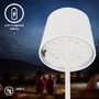 Na stůl - BRILO 7423016 LED nabíjecí stolní lampa 26 cm 2,6W 150lm bílé - BRILO - foto 4