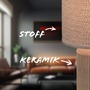 Stolní lampy dekorační - BRILO 7539011 Ino stolní lampička, látkové stínidlo, keramický podstavec, 22x37,5 cm (DxH), hnědé - BRILO - foto 4