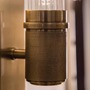 Dekorativní - HVLG 1200-OB-CE Nástěnné svítidlo SHAW ocel/sklo starobronz/čirá E27 1x6W - HUDSON VALLEY - foto 4