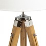 Stojací lampy - RED R13340 ALVIS stojanový podstavec bambus/chrom 230V E27 28W - RED - DESIGN RENDL - foto 4