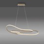 Dekorativní - PN 2765-39 LED závěsné svítidlo TWIST, písková, stmívatelné vypínačem, nastavitelná výška, SimplyDim, 2700K - PAUL NEUHAUS - foto 4