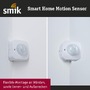Na zeď - P 50133 Senzor Smart Home Zigbee 3.0 pohybový senzor bílá - PAULMANN - foto 4