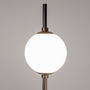 Stojací lampy - M Z020FL-L12BK Stojací lampa The Sixth Sense 3000K 12W teplá bílá 750lm bílá/černá kov/sklo LED - MAYTONI - foto 4