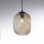 Vícečetná - PN 2001-27 SHITAKE LED závěsné svítidlo, 3 ramenné, barva jantar, retro styl, skleněné stínidlo - PAUL NEUHAUS - foto 4