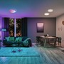 Kruhová - P 70546 LED stropní svítidlo Rainbow efekt duhy RGBW 230V 22W chrom/bílá - PAULMANN - foto 4