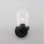Nástěnná - NV 9060194 Venkovní nástěnné svítidlo OMIKA tmavě šedý hliník a čiré sklo E27 1x12W 220-240V bez žárovky IP54 - NOVA LUCE - foto 4